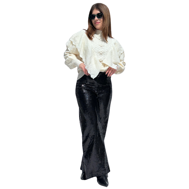 Pantalon transparent online zara