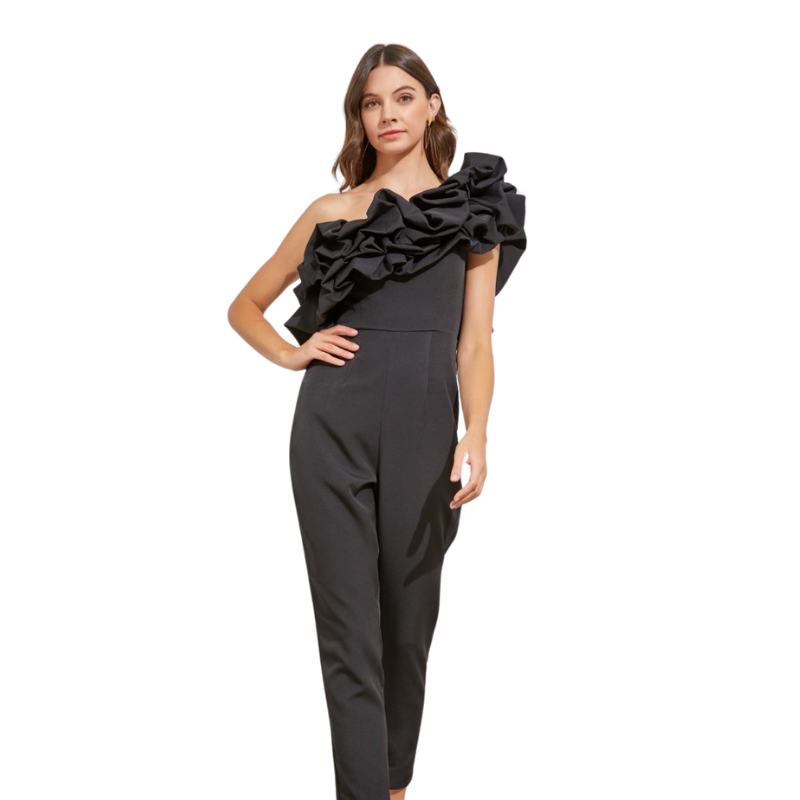 Agnes Jumpsuit 1 hombro