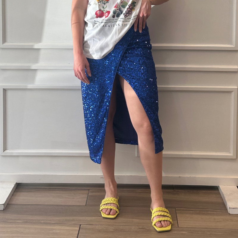 Adry falda lentejuela