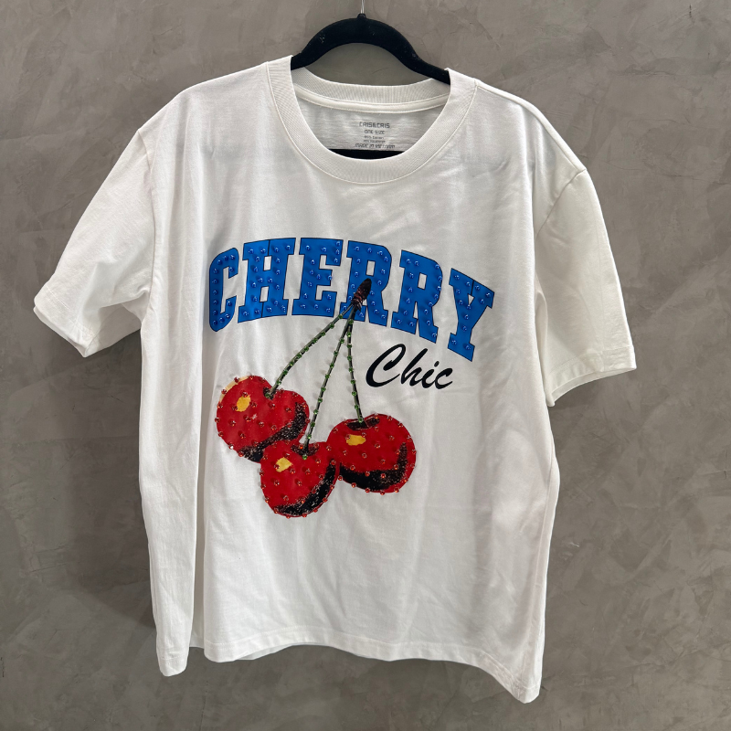 Chic playera cherry