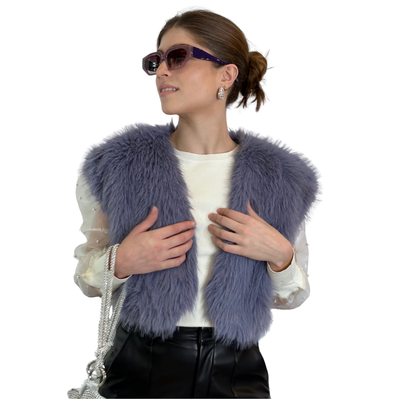 Lau Faux Fur Vest