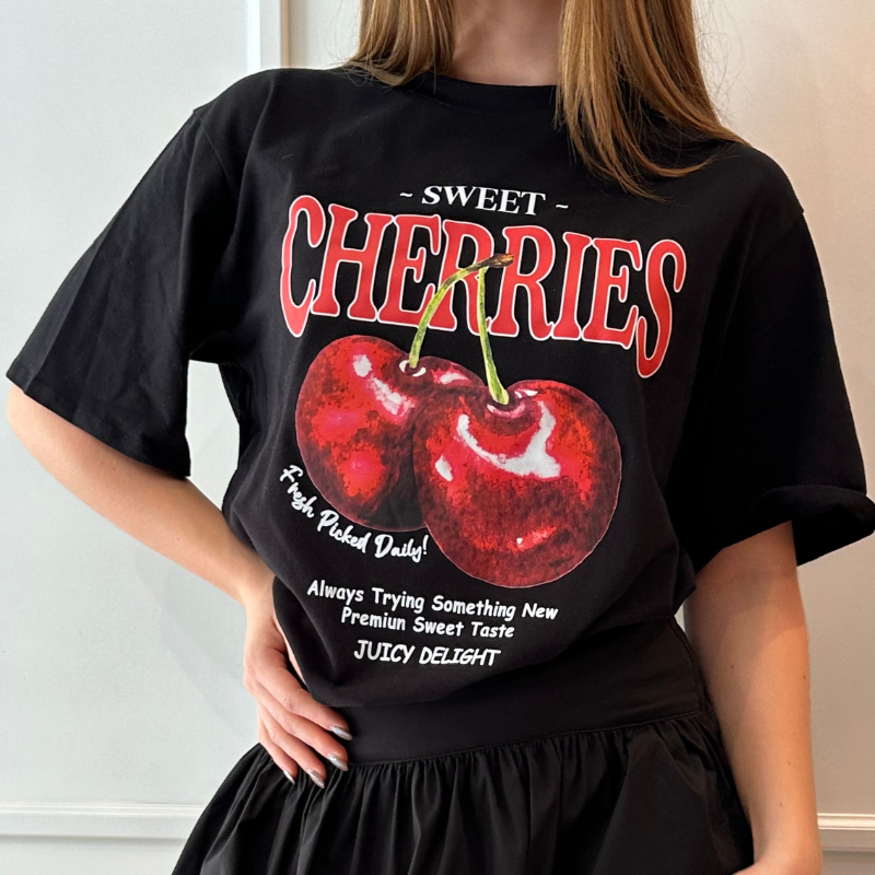 Cherry Playera sweet  cherry