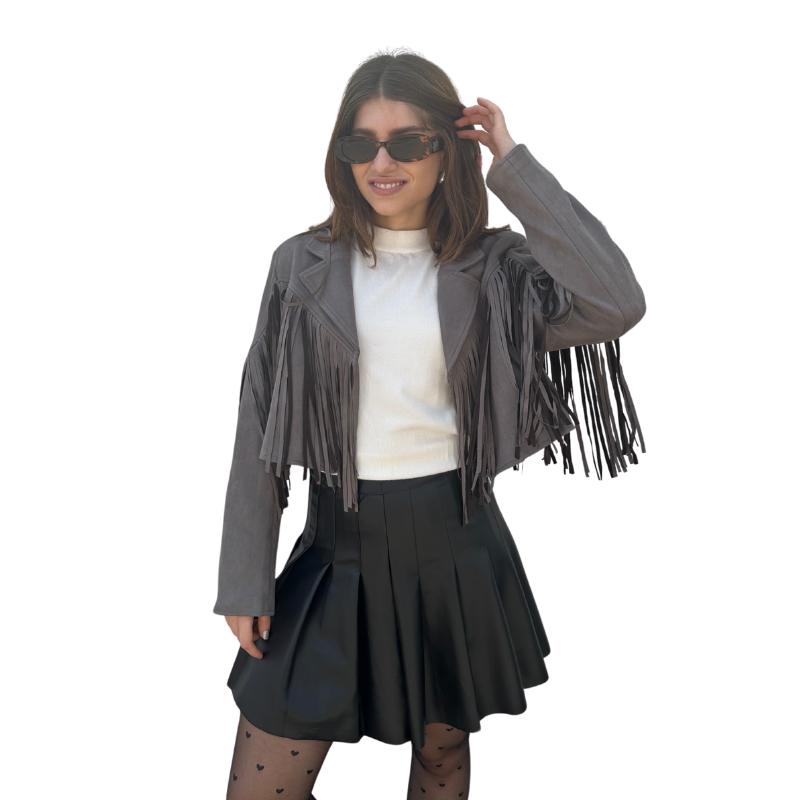 Lilia Fringe Jacket