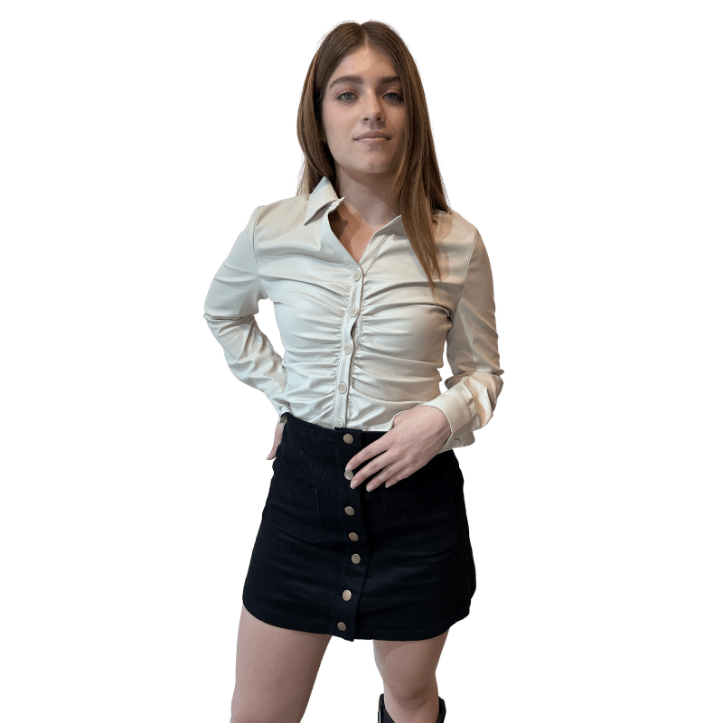 Sara Camisa Vinipiel