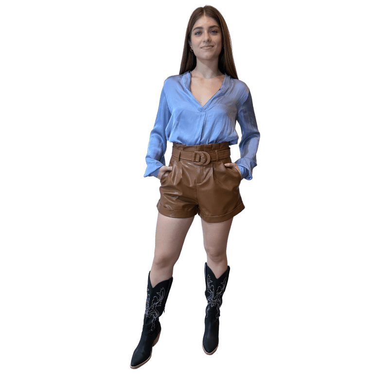 Dalila Short Cinto Vinipiel