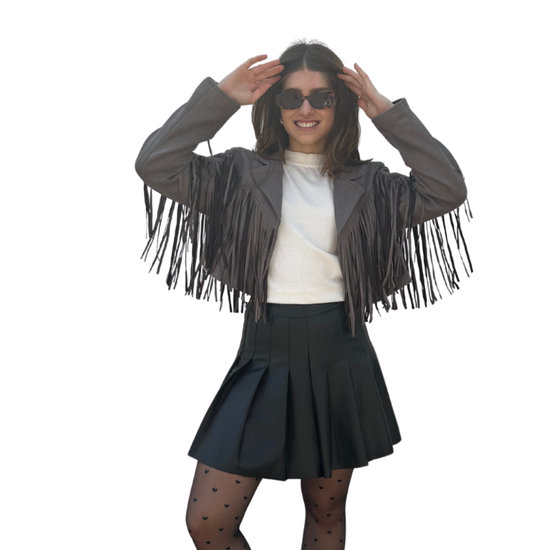 Lilia Fringe Jacket