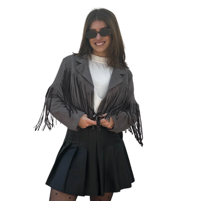 Lilia Fringe Jacket